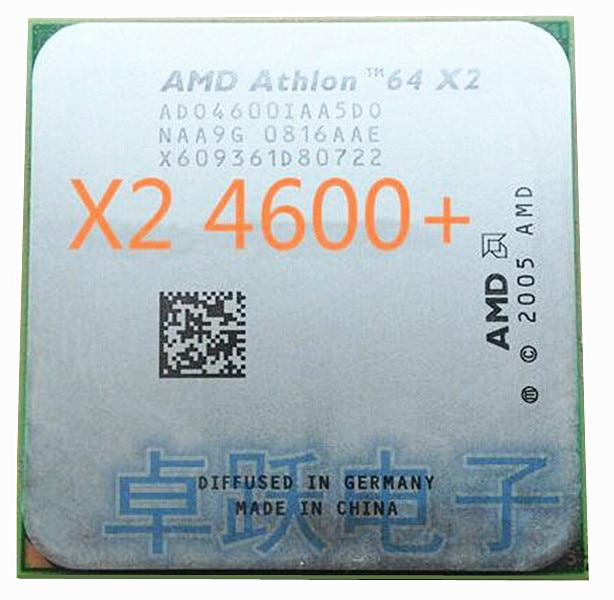 AMD Athlon 64 X2 4600 + CPU μ (2.4Ghz/ 1M /1000..
